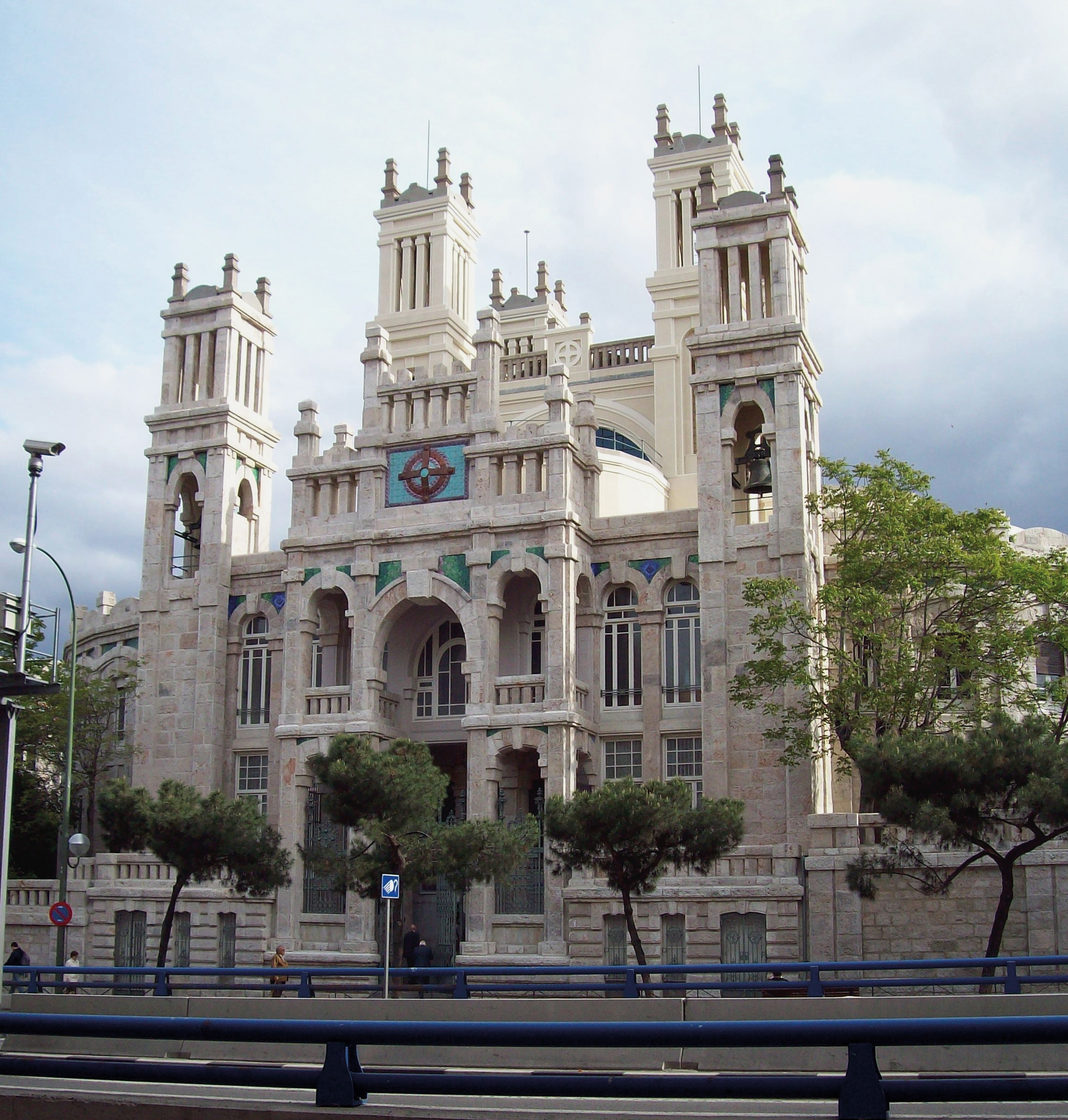 Palacio de Maudes, antiguo Hospital de Jornaleros, en Madrid.