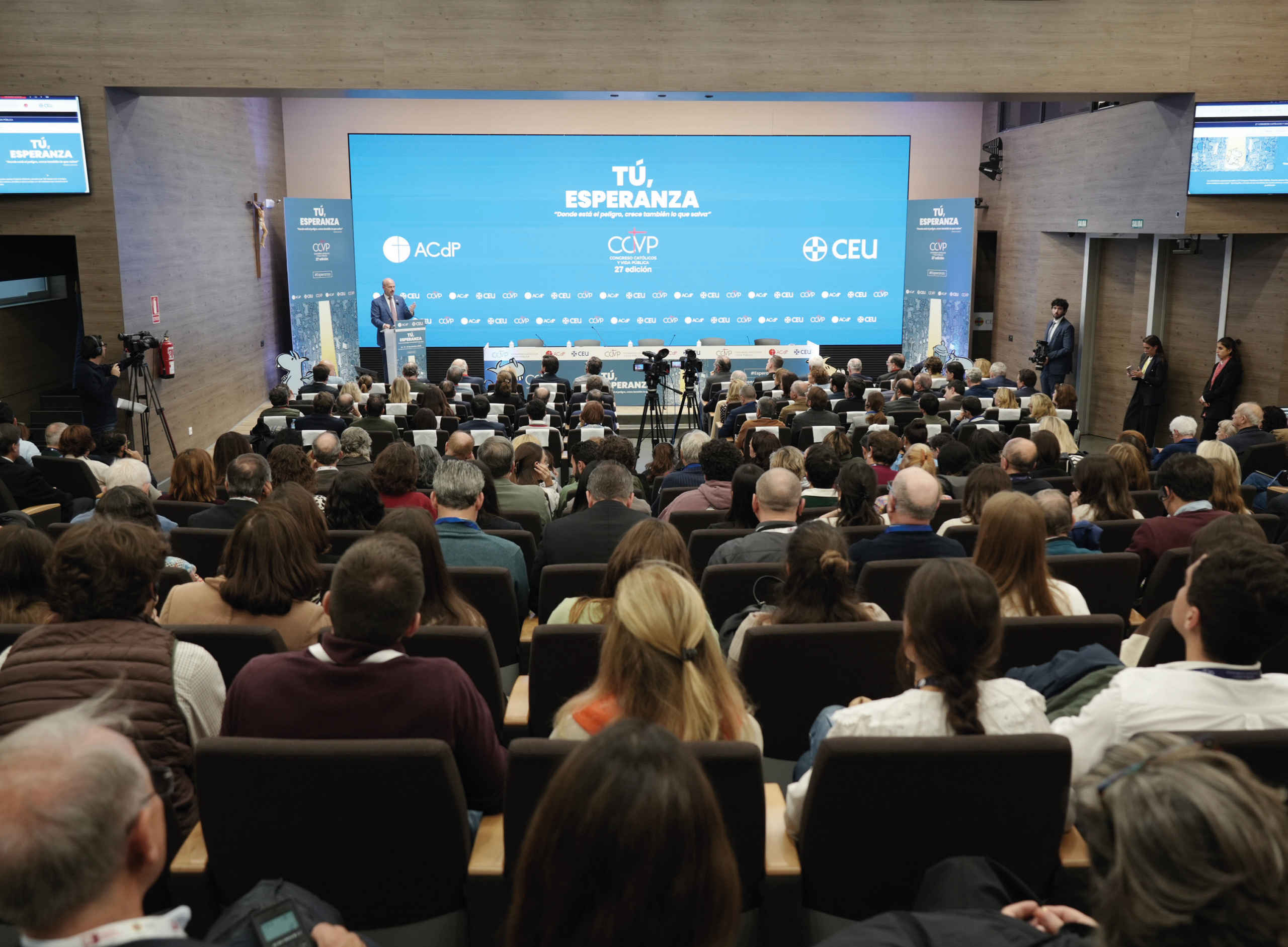Kevin D. Roberts. Presidente de la Fundación Heritage, en el Congreso Católicos y Vida Pública, centrado en la esperanza